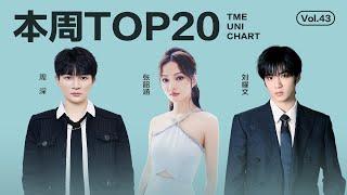 【一周TOP20】腾讯音乐由你榜第38期TOP20歌曲全新来袭#鞠婧祎 《壁上观》#刘耀文 《Sugar》還有更多新歌等你來聽｜騰訊音樂雲頻道