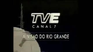 Vinheta: TVE RS (1993 - 1995) [ZYB 621] Entretenimento [SD]