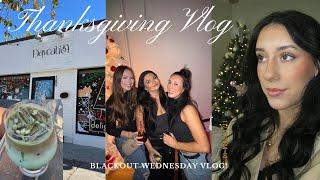 THANKSGIVING VLOG 2024 | going out vlog, ana luisa jewelry, thanksgiving dinner