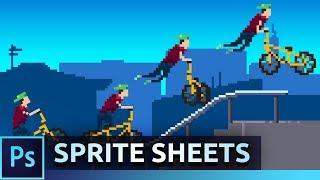 Animate Pixel Art Sprites | Photoshop Tutorial