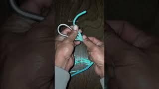 a good hook can be used #knot #video #shorts