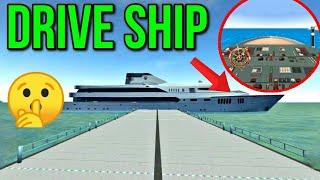 Driving the Ship in Car Simulator 2