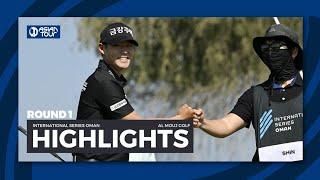 Flawless Shin leads | Round 1 highlights | International Series Oman 2023