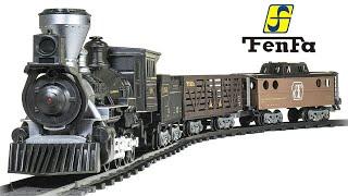 Fenfa Steam Freight Battery-Powered Remote Control Train Set Unboxing & Testing