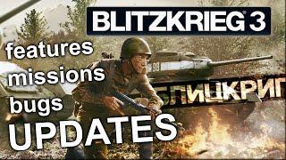 Blitzkrieg 3 NEWS#3 - features, generals, missions, bugs - review update