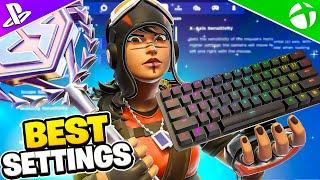 *NEW* Best Keyboard SETTINGS in Chapter 6 + Sensitivity (PC/PS5/XBOX)