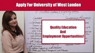 Get Assured Seat at West London University with Persona Consultants. CALL: 85660028008