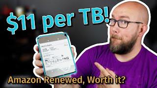 Is an Amazon Renewed 16TB HDD worth it?