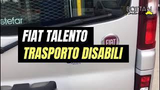 TRASPORTO DISABILI  su FIAT TALENTO