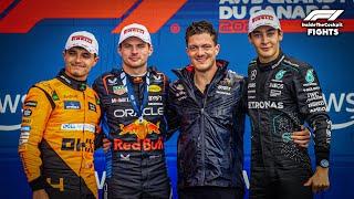 Max Verstappen vs Lando Norris vs George Russell | 2024 Canadian Grand Prix