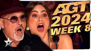 America's Got Talent 2024 ALL AUDITIONS | Week 8