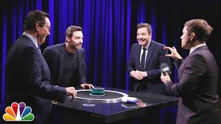 Catchphrase with Hugh Jackman and Taron Egerton