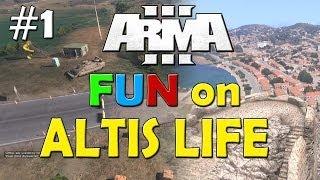 ARMA 3:  Altis Life Mod - FUN on Altis