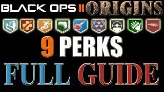 9 PERKS Full Guide (ORIGINS) :: Call of Duty Black Ops 2 Zombies [PS3 / Xbox 360] ᴴᴰ