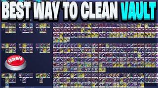 Clean Your VAULT Made Easy For NEW Season