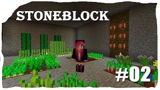 Прохождение сборки Stone block #02  -  Да будет лава  Майнкрафт 1.12.2