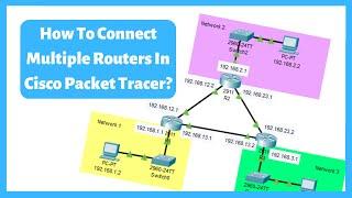 How to connect multiple routers in Cisco Packet Tracer?