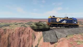 Train Accidents | BeamNG.drive | CrazySmash