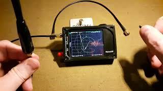 [engineer] Nano VNA тестируем телескопическую антенну Nagoya NA-771...