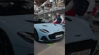 Как открыть капот у Aston Martin DBS