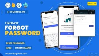 Flutter Forgot Password with firebase | Reset Password in flutter