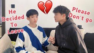 He Decided To Leave Me My Heart Is Broken Gay Couple Routine VLOG *BL*