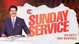 #sundayservice | 3rd Service | 29th-SEPTEMBER-2024 | Calvary Church Chennai | #drjayapaul