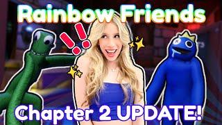 BLIND REACTING to RAINBOW FRIENDS CHAPTER 2