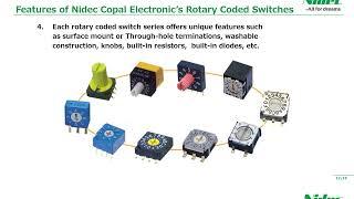 DIP Switch introduction_NIDEC COMPONENTS