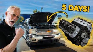 5 DAYS to Tear Down & Rebuild This Beast | Can We Get This Duramax Done?