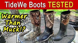 TideWe Insulated Hunting Boots TEST & Review