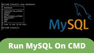 Run MySQL on CMD | Install MySQL on Windows 7 / 8 / 8.1 / 10 /11