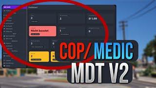 POLICE / MEDIC MDT Script - V2 Update | FiveM für ESX und QB