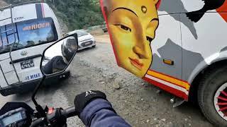 Highway  ride from kathmandu to muglin Highway expansion ko kam vaira ko x