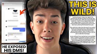 James Charles Reacts To Kayla Malec Exposing Him