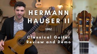 Hermann Hauser II 1962 Spruce Classical Guitar Demo and Review | GuitarCollection.com