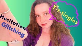 ASMR Stuttering, Glitching, Anticipatory (with ring sounds)