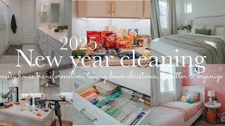  NEW YEAR MESSY HOUSE TRANSFORMATION!! CLEAN, DECLUTTER & ORGANIZE || CLEANING MOTIVATION