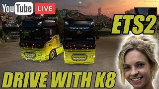 DRIVE WITH KATE! TRUCKERSMP CONVOYS WITH THE RIBPACK