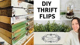 Combine Antiques and Thrifted Items for Unique DIY Home Decor | Industrial Farmhouse DIY Ideas