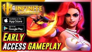 Infinite Magicraid (Early Access) - Gameplay First Impressions (Android/IOS)