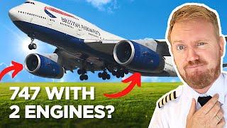 Are BOEING planning a 747 with 2 ENGINES?!