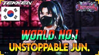 PTJ World No. 1 Jun Kazama Is Unstoppable In Tekken 8!