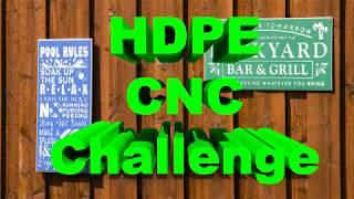 HDPE - CNC Challenge