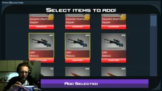 Case Clicker Jackpot | Karambit Fade Factory New StatTrak Gamble Win