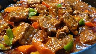 Napakasimpleng lutuin pala nito | Pork Spare Ribs Afritada | Easy Recipe