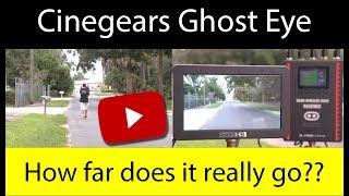 Camera Rentals | Video Production Equipments | Cinegears Ghost Eye 600M Range Test| IPGrentals.com