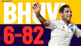 Bhuvneshwar Kumar's Brilliant 6-Fer in Famous India Victory! | England v India 2014 | Lord's