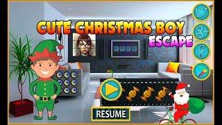 Avm Cute Christmas Boy Escape Walkthrough [AvmGames]