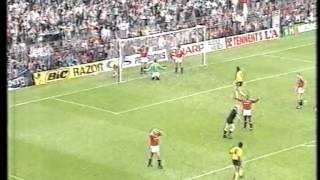Manchester Utd v Millwall 1989-90 First Division